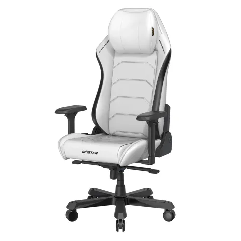 Кресло DXRacer серии Master, I-DMC/MAS2022/WN, экокожа, белый-черный