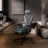 Эргономичное кресло Eureka Norn, Blue