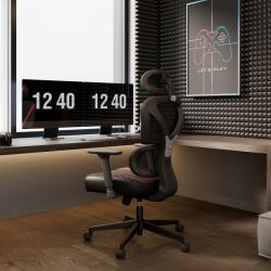 Эргономичное кресло Eureka Norn, Red