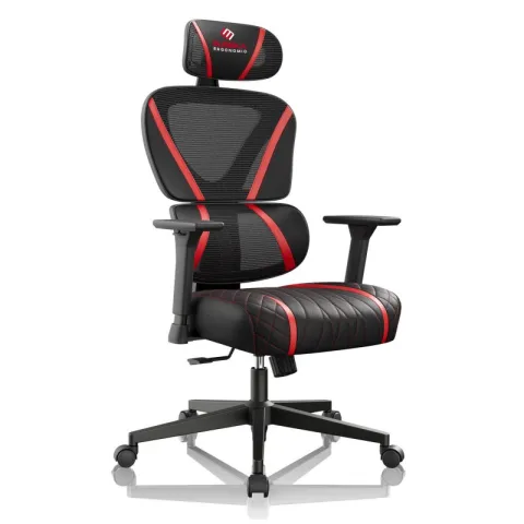 Эргономичное кресло Eureka Norn, Red