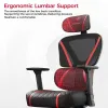 Эргономичное кресло Eureka Norn, Red