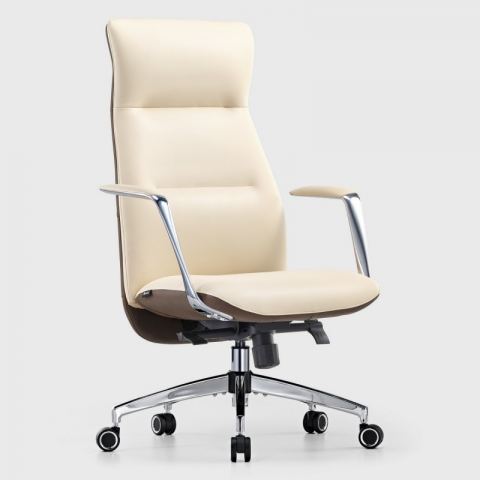 Эргономичное кресло Eureka OC08-OW, белое