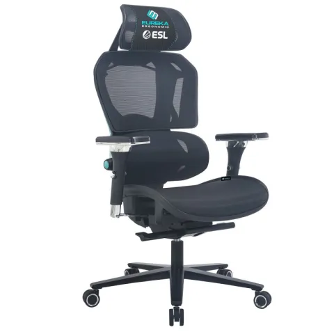 Эргономичное кресло Eureka TYPHON, Blue, ESL