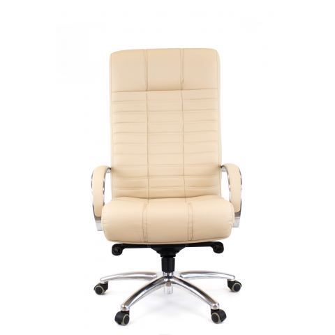 Кресло Everprof Atlant AL M Кожа Бежевый