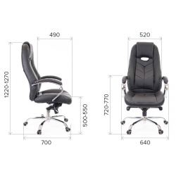 Кресло Everprof Drift M Экокожа Бежевый