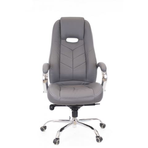 Кресло Everprof Drift M Экокожа Серый