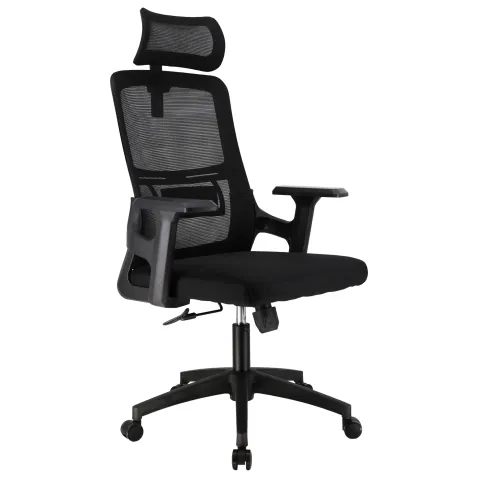 Кресло руководителя офисное  Everprof EP-530 Black Сетка Черный