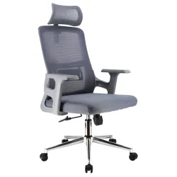 Кресло руководителя офисное Everprof EP-530 Grey Сетка Серый
