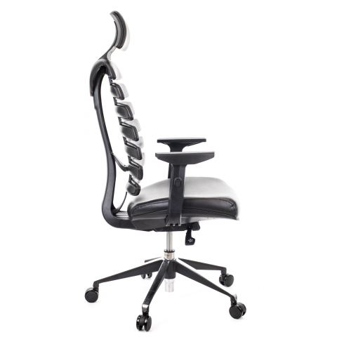 Кресло Everprof Ergo Black Экокожа Черный