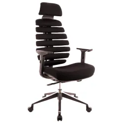 Кресло Everprof Ergo Black Ткань Черный
