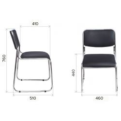 Кресло Everprof Fix Chrome Экокожа Серый