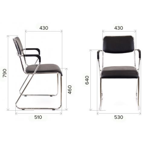 Кресло Everprof Fix Plus Экокожа Серый