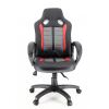 Кресло компьютерное игровое Everprof Forsage TM Экокожа черно/красно/серый