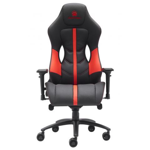 Кресло Everprof Jaguar Экокожа Красный/Черный