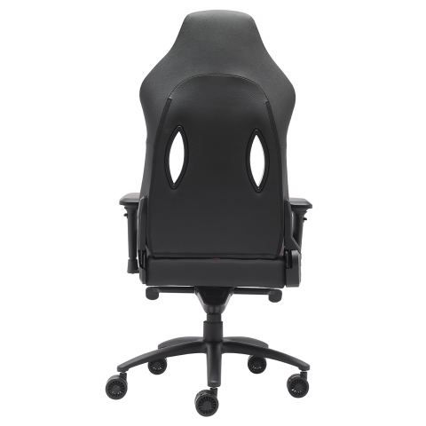 Кресло Everprof Jaguar Экокожа Красный/Черный