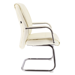 Кресло Everprof Kent CF Экокожа Кремовый