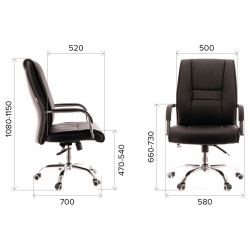 Кресло Everprof Kent TM Экокожа Кремовый