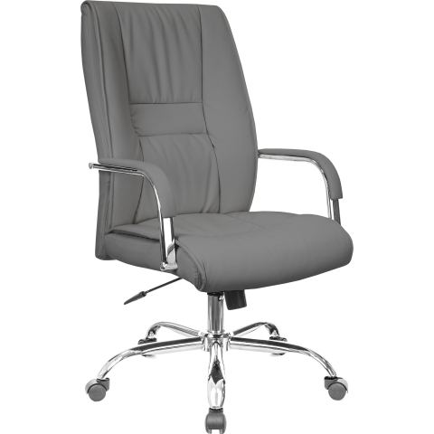 Кресло Everprof Kent TM Экокожа Серый