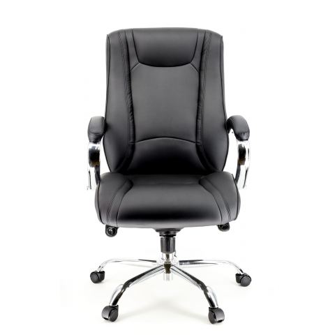 Кресло Everprof King LB M Экокожа Черный