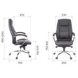 Кресло Everprof Kron M Кожа Коричневый