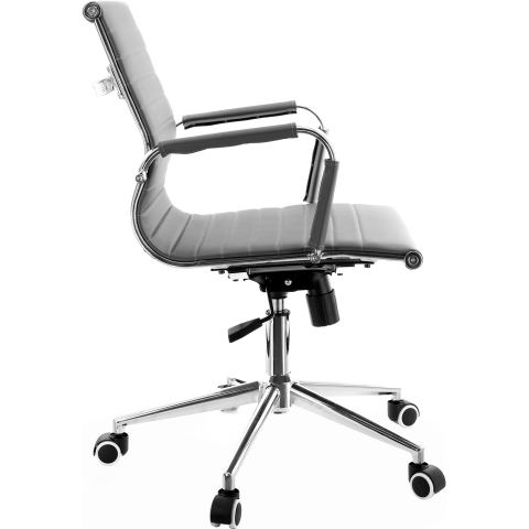 Кресло Everprof Leo T Экокожа Серый