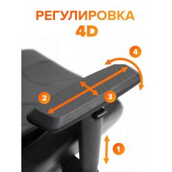 Кресло Everprof Mega Сетка Черный