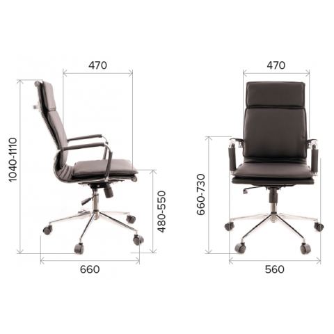 Кресло Everprof Nerey T Экокожа Бежевый