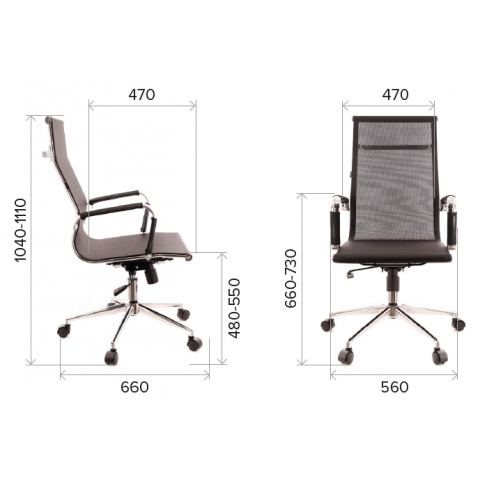 Кресло Everprof Opera T Сетка Черный