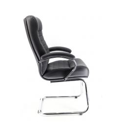 Кресло Everprof Orion CF Экокожа Черный