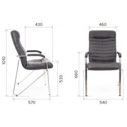 Кресло Everprof Orion Mini ST Экокожа Черный