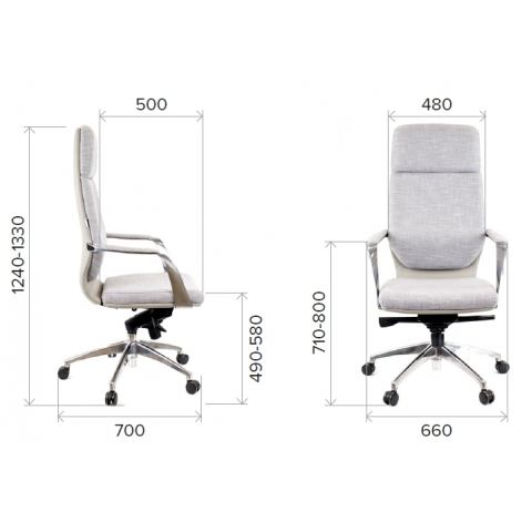 Кресло Everprof Paris Ткань Бежевый