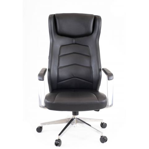 Кресло Everprof Parlament Кожа Черный