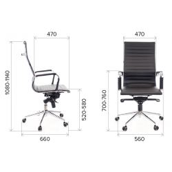 Кресло Everprof Rio M Экокожа Черный