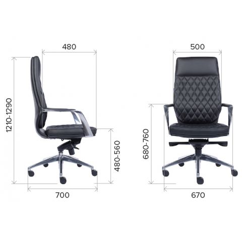 Кресло Everprof Roma Экокожа  Бежевый