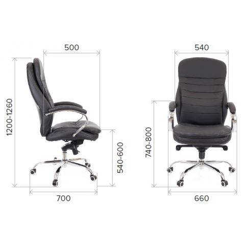 Кресло Everprof Valencia M Экокожа Коричневый