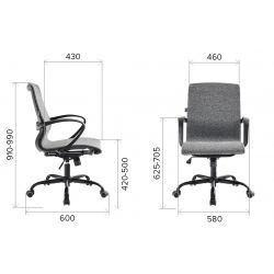 Кресло Everprof Zero Ткань Серый