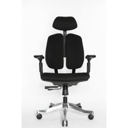 Стул компьютерный ортопедический Falto Orto Bionic А-92-2 Fabrik (чёрный каркас/ткань black)