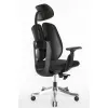 Стул компьютерный ортопедический Falto Orto Bionic А-92-2 Fabrik (чёрный каркас/ткань black)