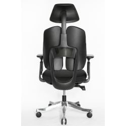 Стул компьютерный ортопедический Falto Orto Bionic А-92-2 Fabrik (чёрный каркас/ткань black)