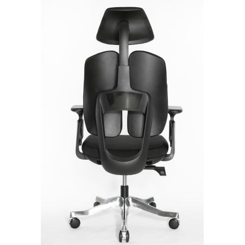 Стул компьютерный ортопедический Falto Orto Bionic А-92-2 Fabrik (чёрный каркас/ткань black)