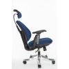Ортопедическое кресло для работы за компьютером Falto Orto Bionic А-92-2 Fabrik (чёрный каркас/ткань blue)