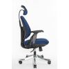 Ортопедическое кресло для работы за компьютером Falto Orto Bionic А-92-2 Fabrik (чёрный каркас/ткань blue)