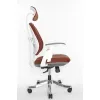 Кресло Falto Orto Bionic A92-2W Fabrik-WH-Red (каркас светлый/ткань red)