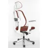 Кресло Falto Orto Bionic A92-2W Fabrik-WH-Red (каркас светлый/ткань red)