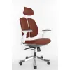 Кресло Falto Orto Bionic A92-2W Fabrik-WH-Red (каркас светлый/ткань red)