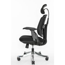 Кресло Falto Orto Bionic A92 Mesh BK-BK (черный каркас/сетка- ткань black)