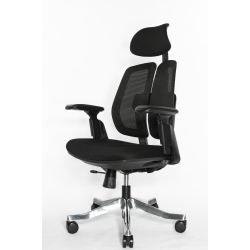 Кресло Falto Orto Bionic A92 Mesh BK-BK (черный каркас/сетка- ткань black)