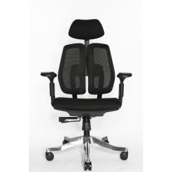 Кресло Falto Orto Bionic A92 Mesh BK-BK (черный каркас/сетка- ткань black)