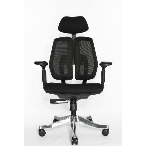 Кресло Falto Orto Bionic A92 Mesh BK-BK (черный каркас/сетка- ткань black)