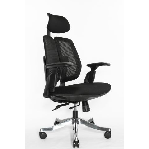 Кресло Falto Orto Bionic A92 Mesh BK-BK (черный каркас/сетка- ткань black)